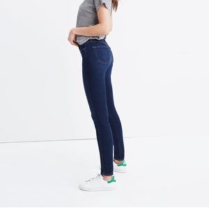 NWT Madewell 10" High-Rise Skinny Jeans in Hayes Wash